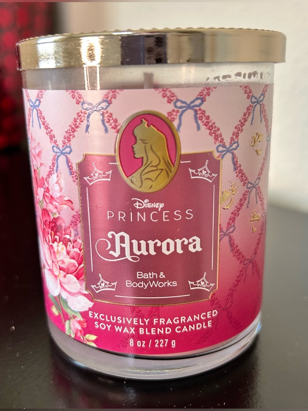 Bath & Body Works x Disney Princess Aurora Single Wick Candle